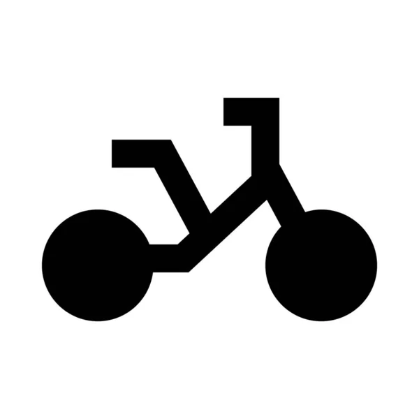 Ilustración Vectorial Bicicleta — Archivo Imágenes Vectoriales