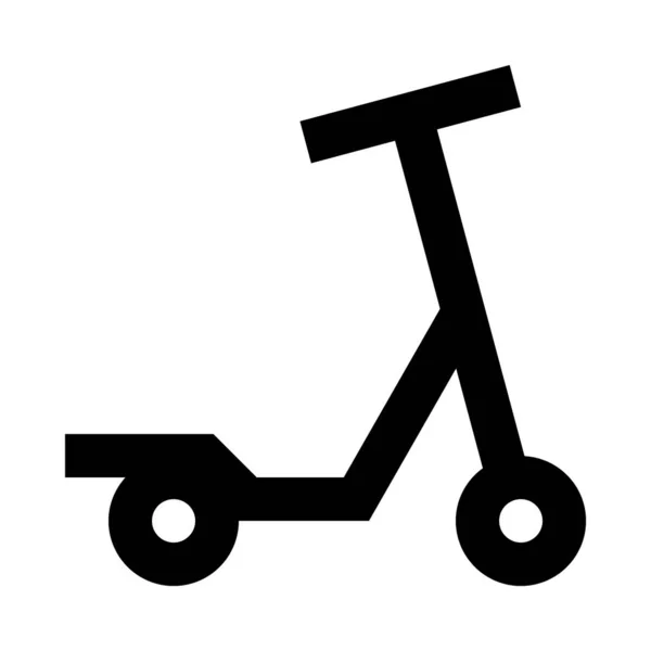 Ilustración Vectorial Scooter — Vector de stock