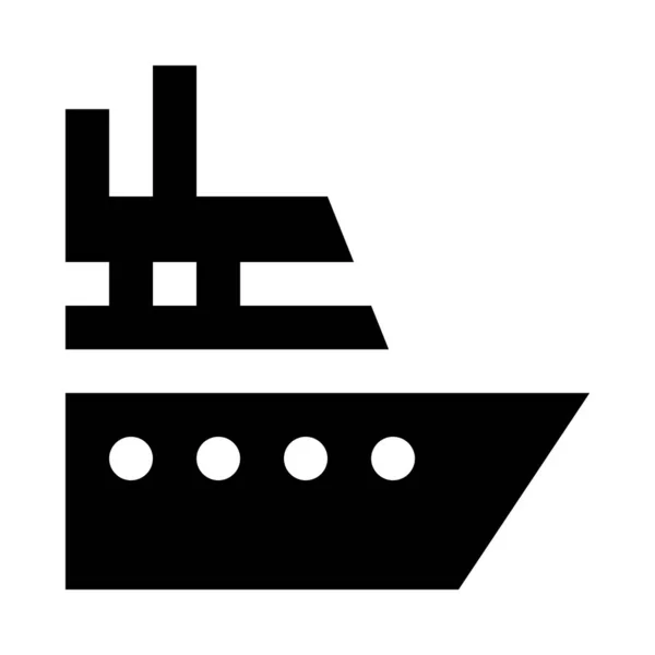 Illustration Vectorielle Bateau — Image vectorielle