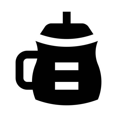 bebek şişe vektör çizim 