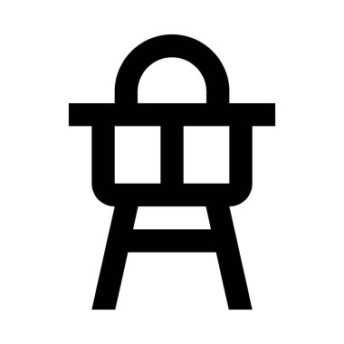  bebekler vektör illüstrasyon için sandalye 