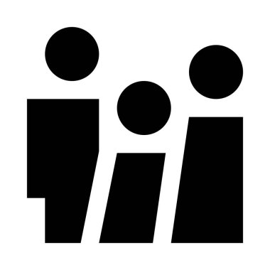 Aile, baba, ana vektör çizimi 