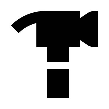 claw çekiç vektör illüstrasyonu 