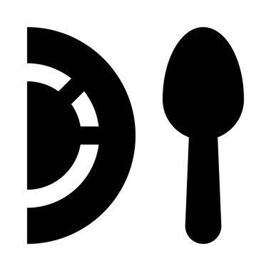 çanak simgeler vektör illüstrasyon 