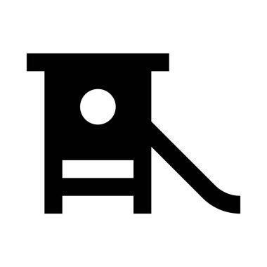 Oyun alanı simgesi vektör çizimi 