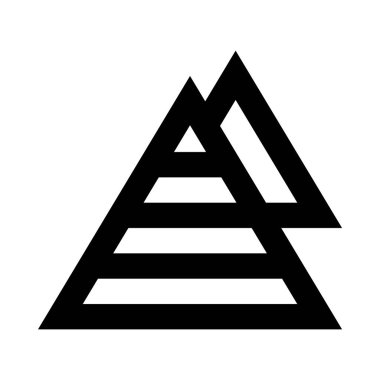 Piramitler, Mısır vektör illüstrasyon 