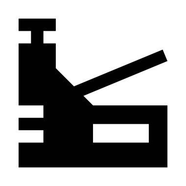 ağır görev zımba vektör illüstrasyonu 