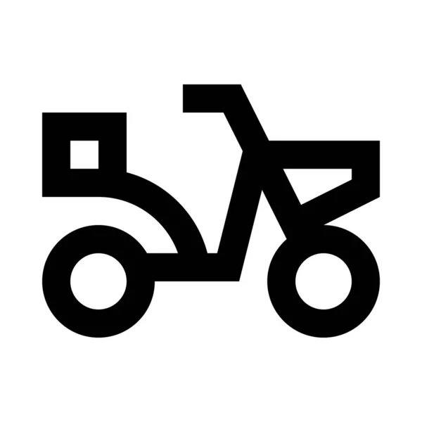 Велосипедна Іконка Векторні Ілюстрації — стоковий вектор