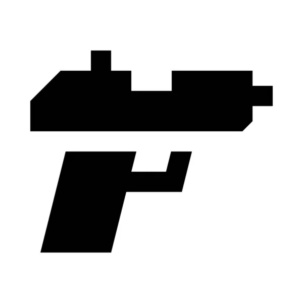 玩具手枪矢量插图 — 图库矢量图片
