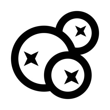 bilberry simgesi, vektör illüstrasyonu    