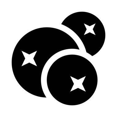 bilberry simgesi, vektör illüstrasyonu    