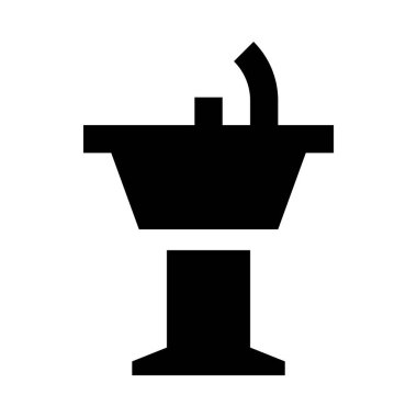 Performans konuşmacı illüstrasyonu için Tribün 