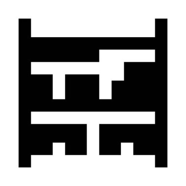 mobilya ve dolap simgesi, vektör illüstrasyonu 