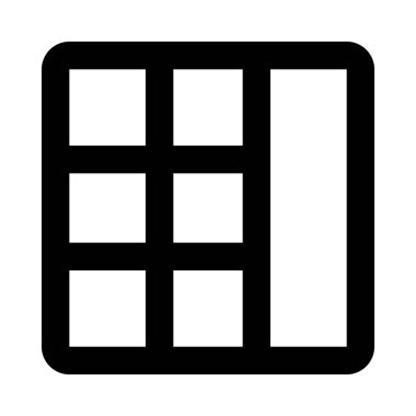 Bloklar düzeni, vektör illüstrasyonu