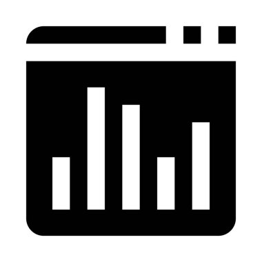 tarayıcı web simgesi, vektör illüstrasyonu 