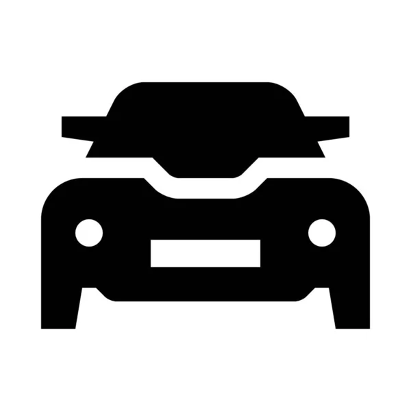 Auto Icoon Vector Illustratie — Stockvector