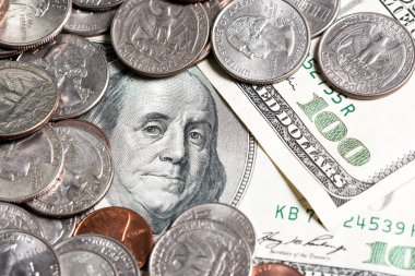 Para ve paralar arka plan