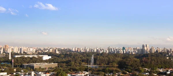 Panorama sao paulo, Brazílie — Stock fotografie