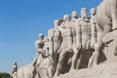 Bandeiras Anıtı Ital tarafından büyük ölçekli bir heykel