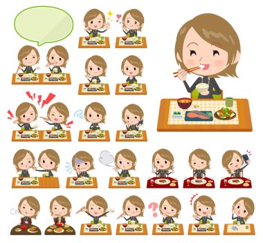 Kadınlar yemek hakkında bir dizi