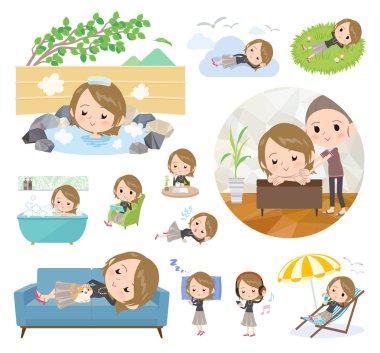 Kadınlar rahatlatıcı hakkında bir dizi