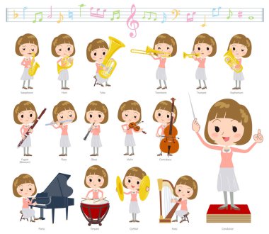 Kadınlar klasik müzik performansları üzerinde bir dizi