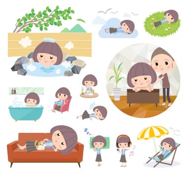 Kadınlar rahatlatıcı hakkında bir dizi