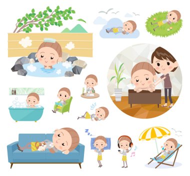 Kadınlar rahatlatıcı hakkında bir dizi