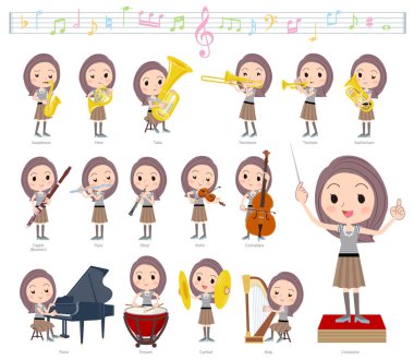 Kadınlar klasik müzik performansları üzerinde bir dizi