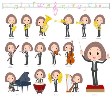 Kadınlar klasik müzik performansları üzerinde bir dizi