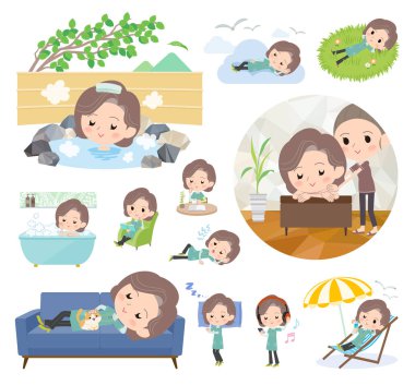 Kadınlar rahatlatıcı hakkında bir dizi