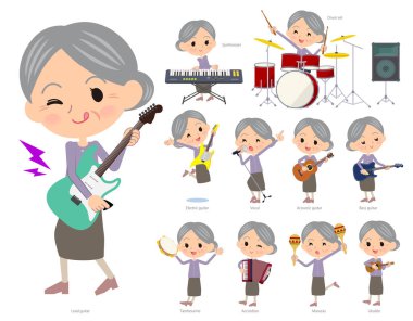 Üst düzey kadın rock 'n' roll ve pop müzik oynayan bir dizi