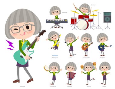 Üst düzey kadın rock 'n' roll ve pop müzik oynayan bir dizi