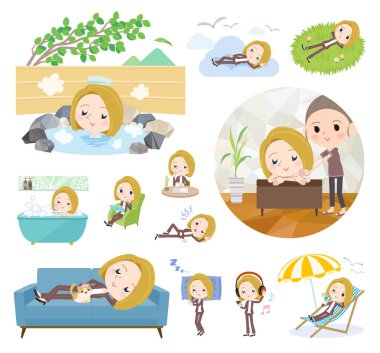 Kadınlar rahatlatıcı hakkında bir dizi