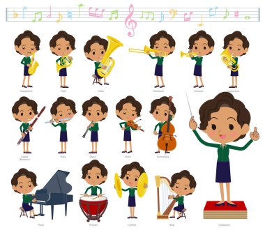 Kadınlar klasik müzik performansları üzerinde bir dizi