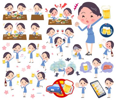 Kadınlar için alkol ile ilgili bir dizi. Bir canlı görünüm ve başarısızlık alkol hakkında ifade eylem vardır. Böylece düzenlemek kolaydır vektör sanat değil.