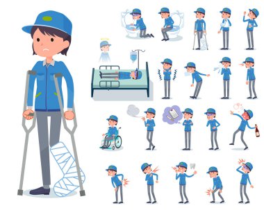 Bir dizi teslim kadınlarla yaralanma ve hastalık. Bağımlılık ve ölüm hızlı eylem vardır. Böylece düzenlemek kolaydır vektör sanat değil.