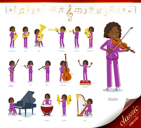 Ensemble vectoriel de musique classique 31140 Art vectoriel chez