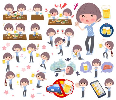 Alkol ile ilgili spor giyim kadınlarda kümesi. Bir canlı görünüm ve başarısızlık alkol hakkında ifade eylem vardır. Böylece düzenlemek kolaydır vektör sanat değil.