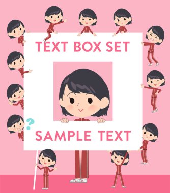 Spor bir mesaj panosu ile kadınlarda kümesi. Bu yana her ayrılmıştır, özgürce hareket edebilirsiniz. Böylece düzenlemek kolaydır vektör sanat değil.