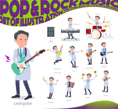 Doktor adam rock 'n' roll ve pop müzik grubu. Ayrıca ukulele ve tef gibi çeşitli araçlar vardır. Böylece düzenlemek kolaydır vektör sanat değil.