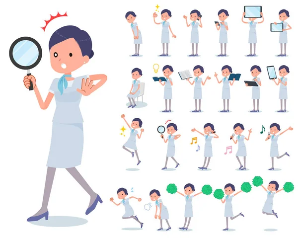 İş kadınları güzellik kümesi. Cilt Bakımı ve makyaj gibi çeşitli eylemler vardır. Böylece düzenlemek kolaydır vektör sanat değil.