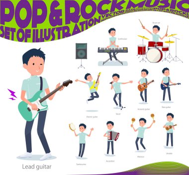 Chiropractor adam rock 'n' roll ve pop müzik grubu. Ayrıca ukulele ve tef gibi çeşitli araçlar vardır. Böylece düzenlemek kolaydır vektör sanat değil.