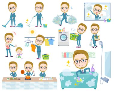 sarışın businessman_housekeeping