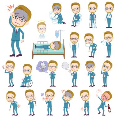 sarışın businessman_sickness