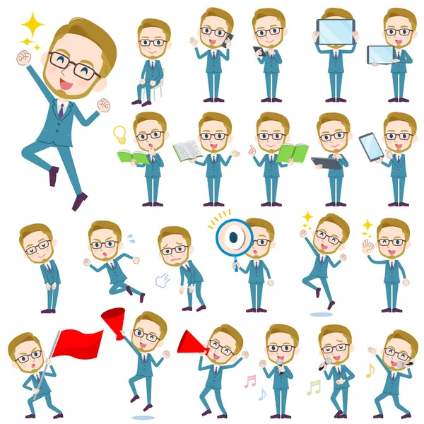 sarışın businessman_Action