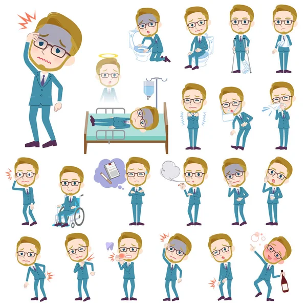 sarışın businessman_sickness