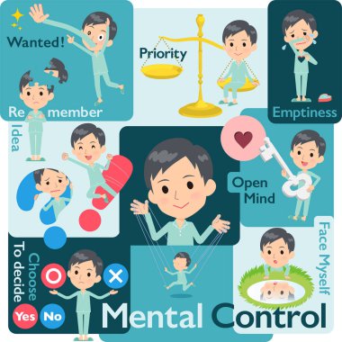 hasta genç men_Mental