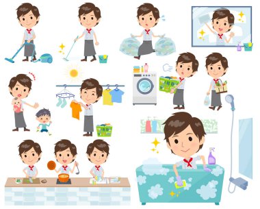 Batı mutfağı yemek men_housekeeping