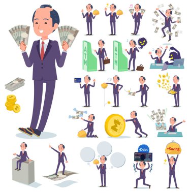 düz tip samuray Businessman_money